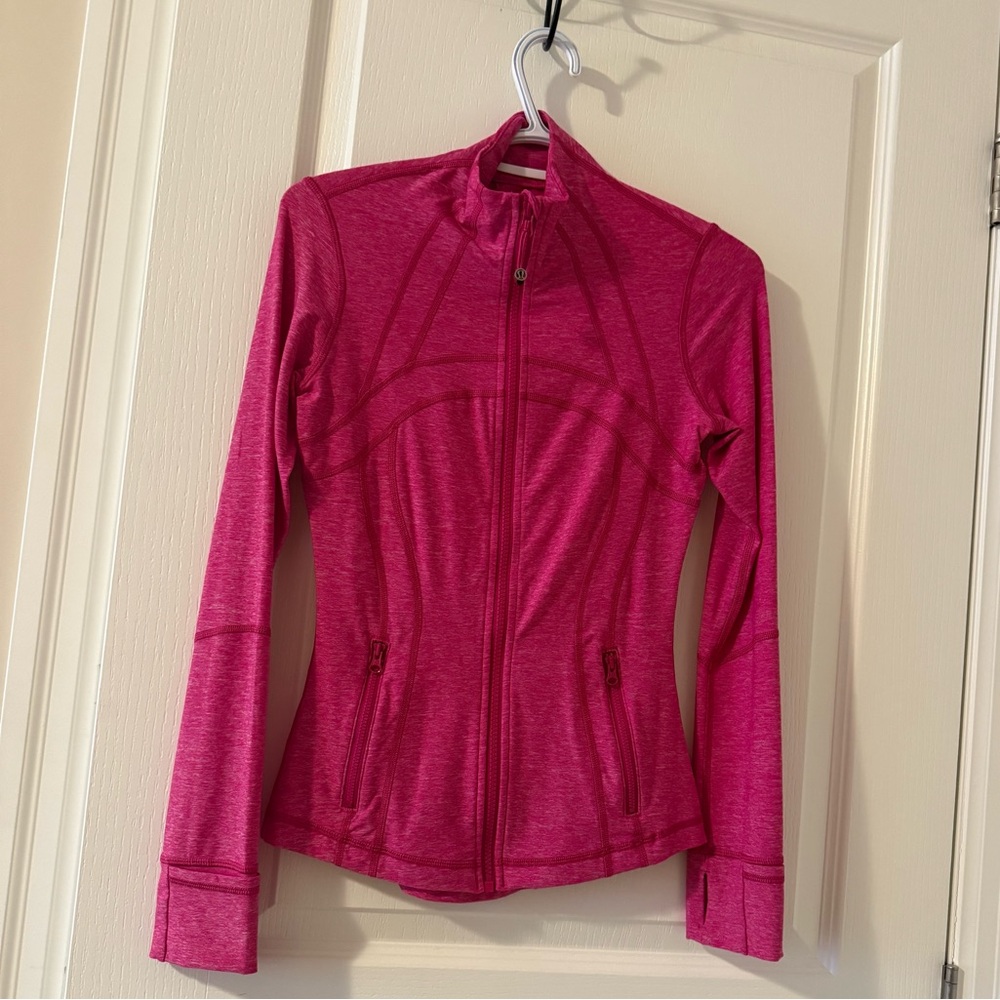 Lululemon Athletica Vibrant Pink Jacket